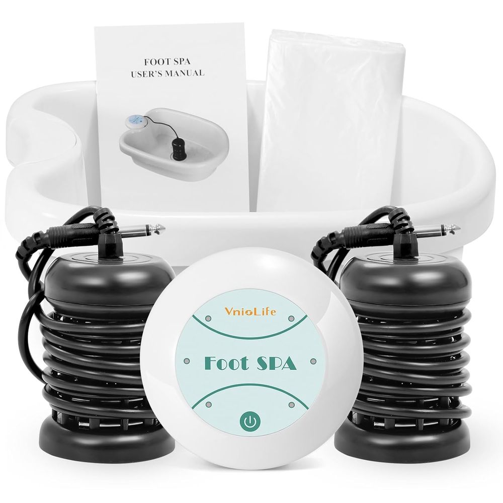 Spa Wellness And Beauty - Portable Ionic Foot Spa Detox System