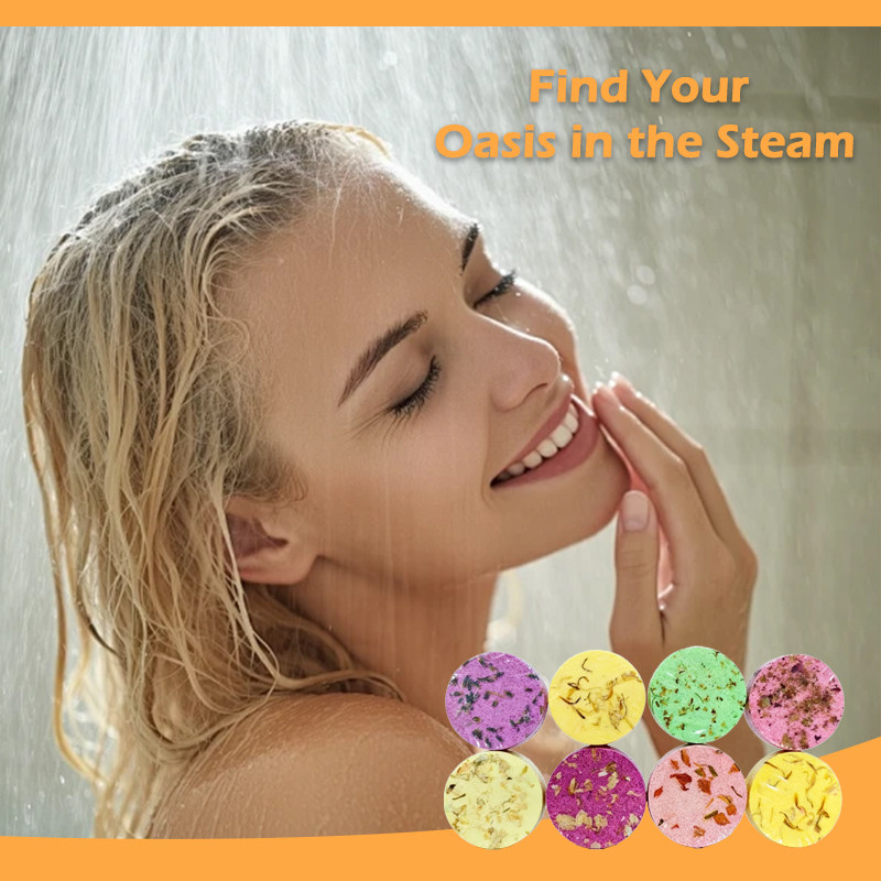 Shower Steamer Tablet - Shower Steamers Aromatherapy Vapor Tablets with