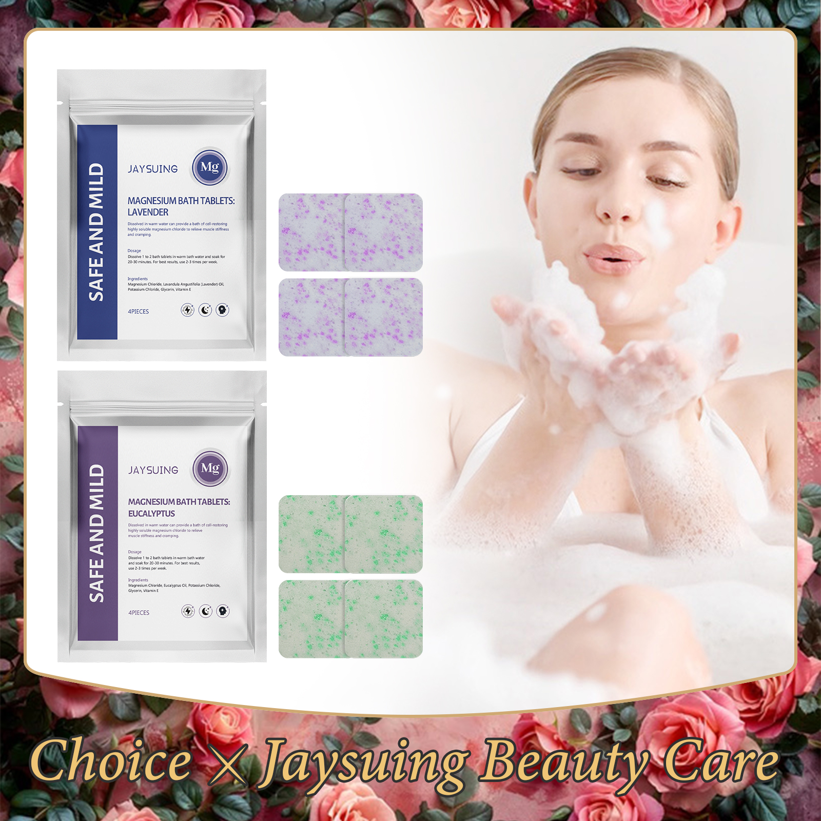 Shower Steamer Tablet - Aromatherapy Shower Steamer Stress Relief Nourishing