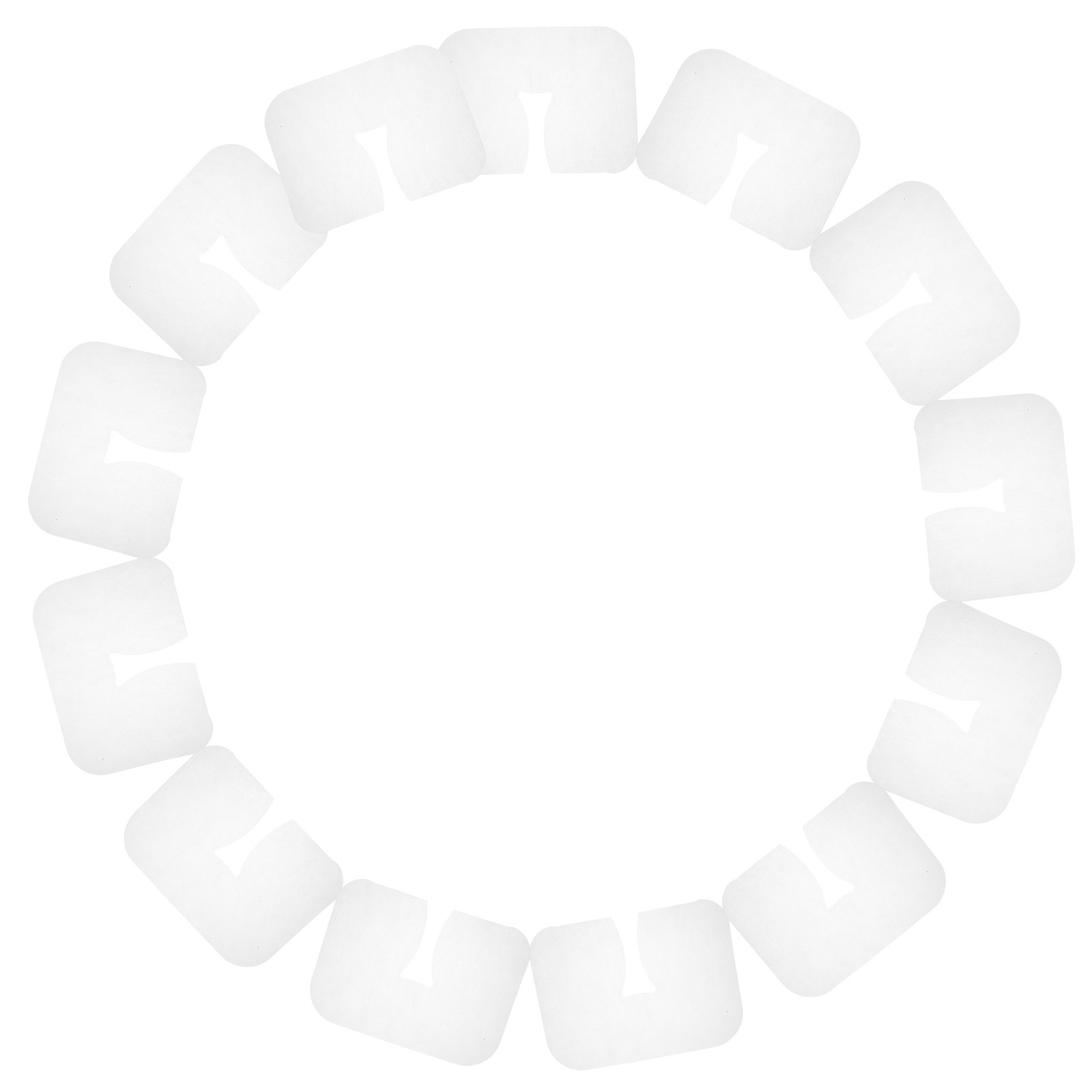 Spa Wellness And Beauty - 100Pcs Disposable Pillow Covers White Non