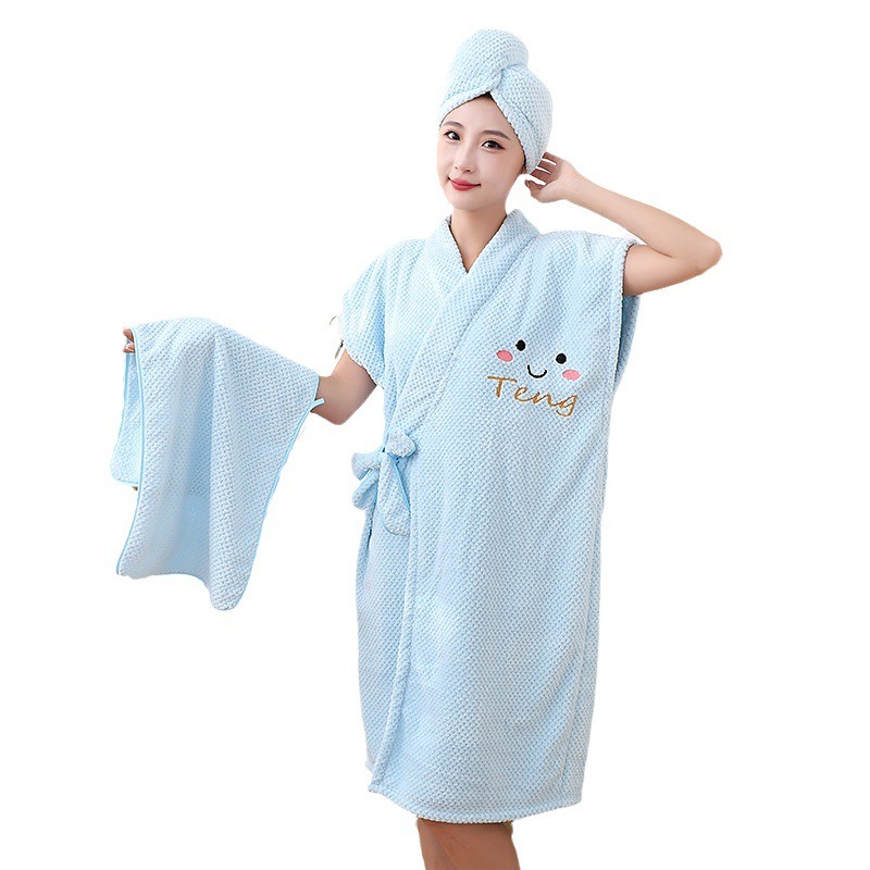Pineapple Grid Bathrobe for Wo - Spa Y Wellness ulasan dan harga