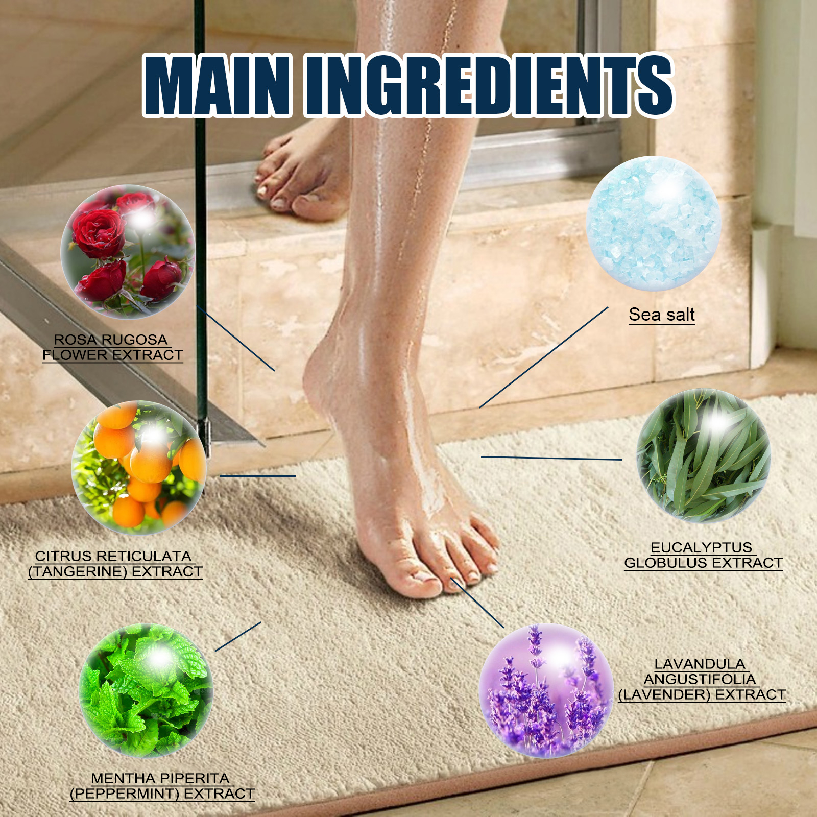 6pcs Aromatherapy Shower Steam - Shower Steamer Tablet ulasan dan harga