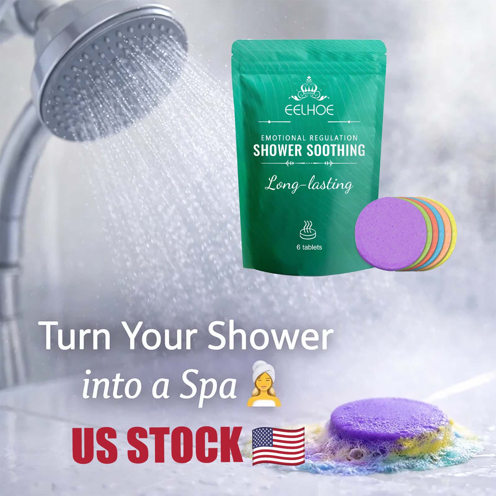 Shower Steamers for Stress Rel - Shower Steamer Tablet ulasan dan harga
