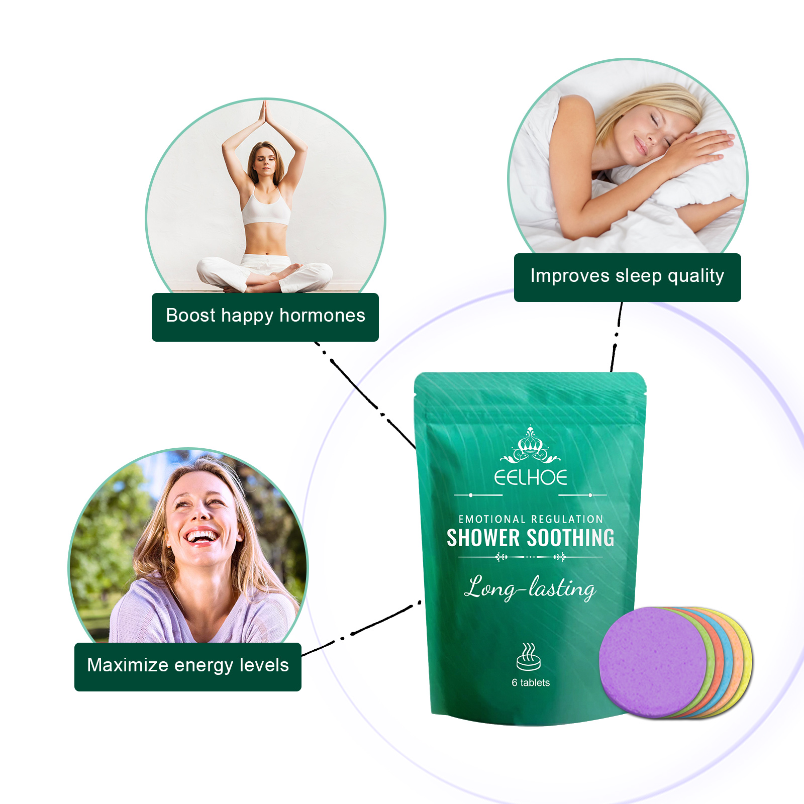 Shower Steamers for Stress Rel - Shower Steamer Tablet ulasan dan harga