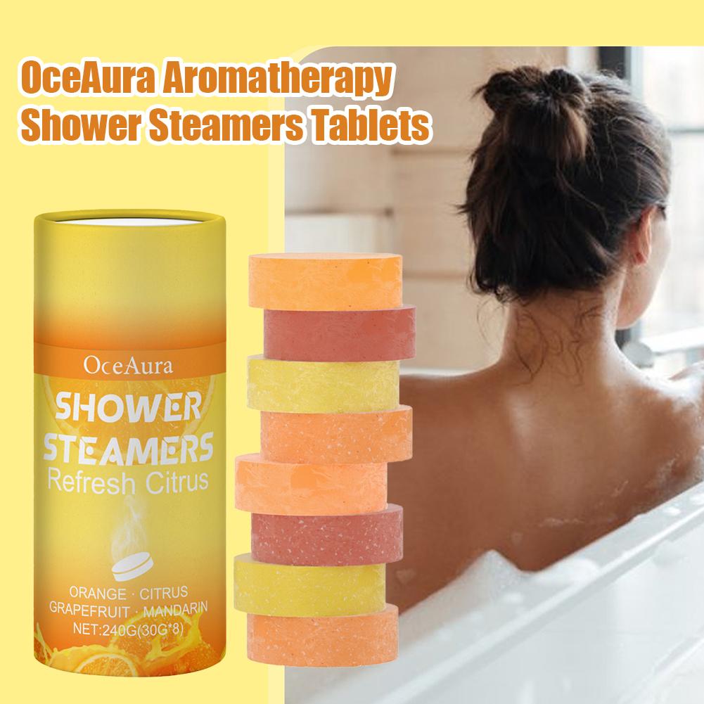 8pcs Aromatherapy Shower Steam - Shower Steamer Tablet ulasan dan harga