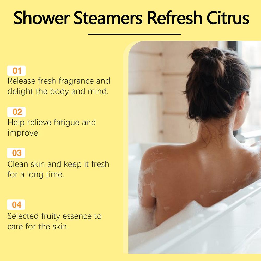 8pcs Aromatherapy Shower Steam - Shower Steamer Tablet ulasan dan harga