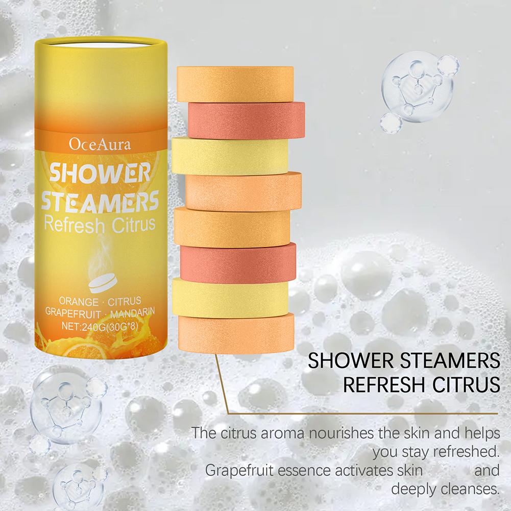 8pcs Aromatherapy Shower Steam - Shower Steamer Tablet ulasan dan harga