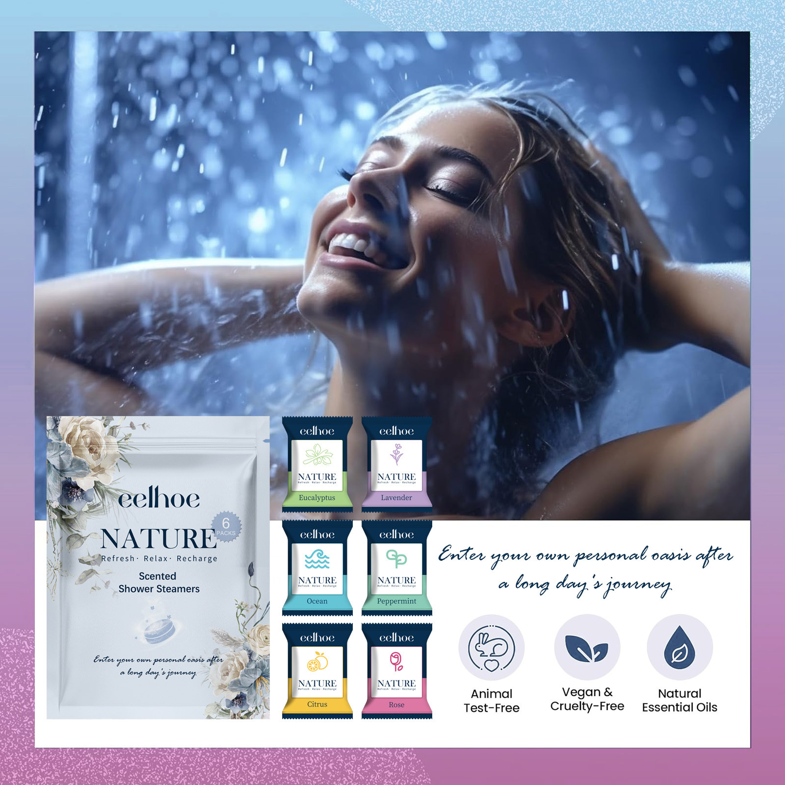 Aromatherapy Shower Steamers S - Shower Steamer Tablet ulasan dan harga