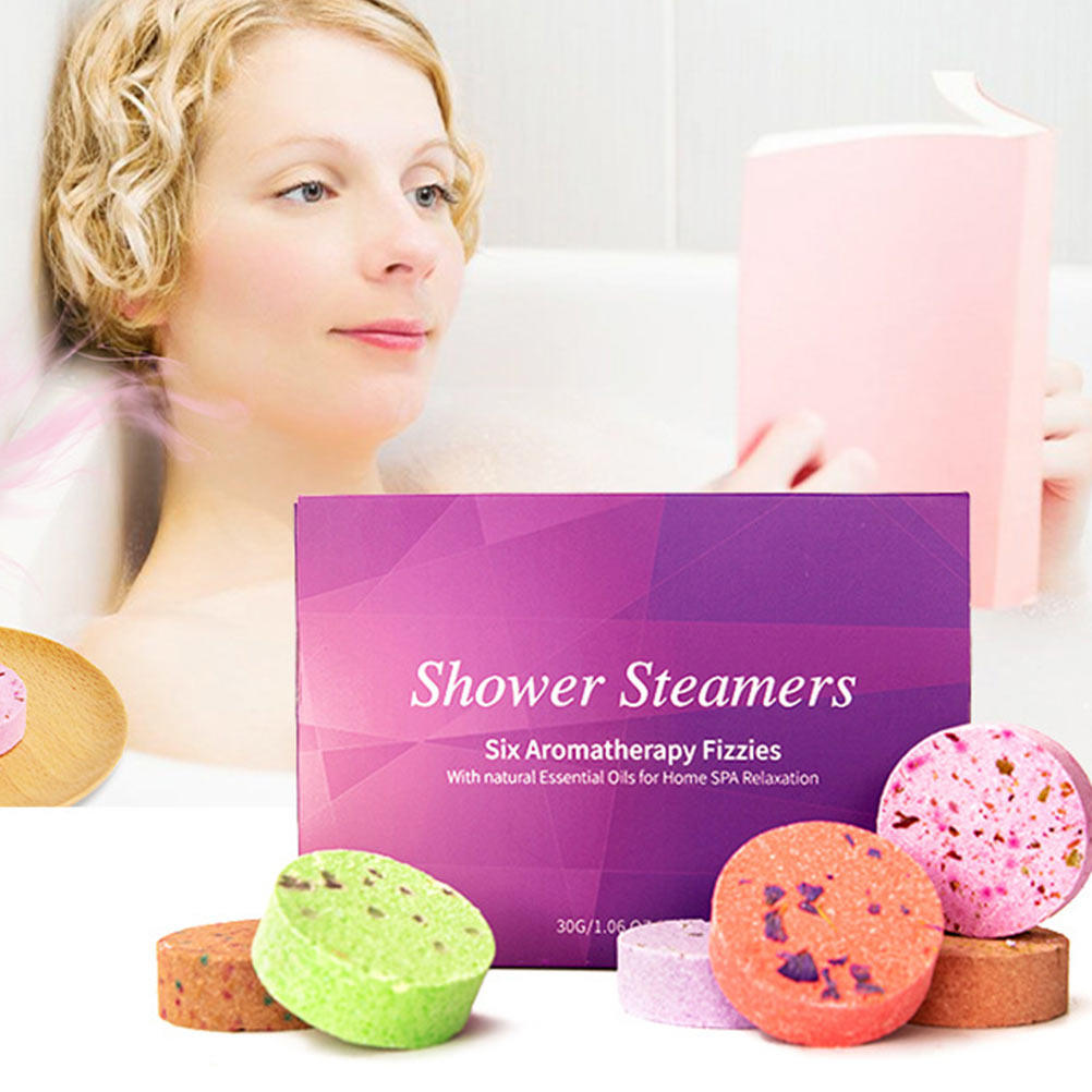 6Pcs Aroma Bath Tablets Premiu - Shower Steamer Tablet ulasan dan harga