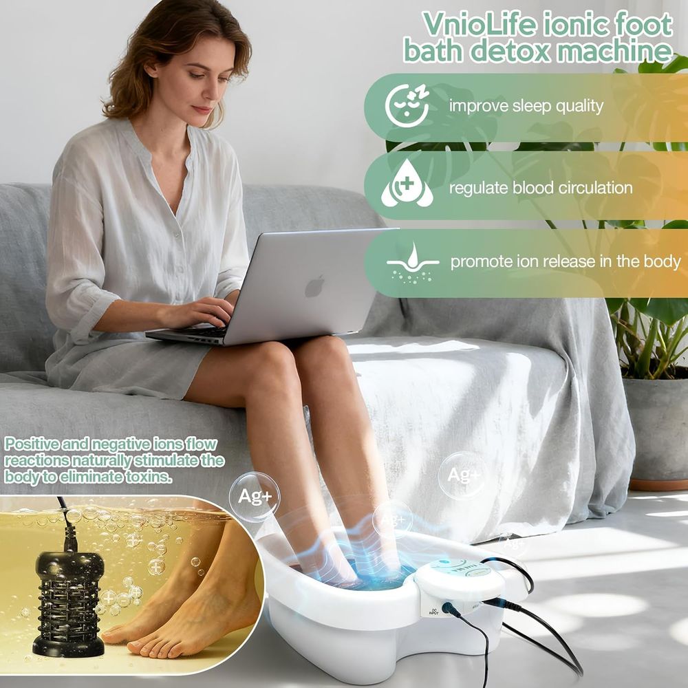 Portable Ionic Foot Spa Detox  - Spa Wellness And Beauty ulasan dan harga
