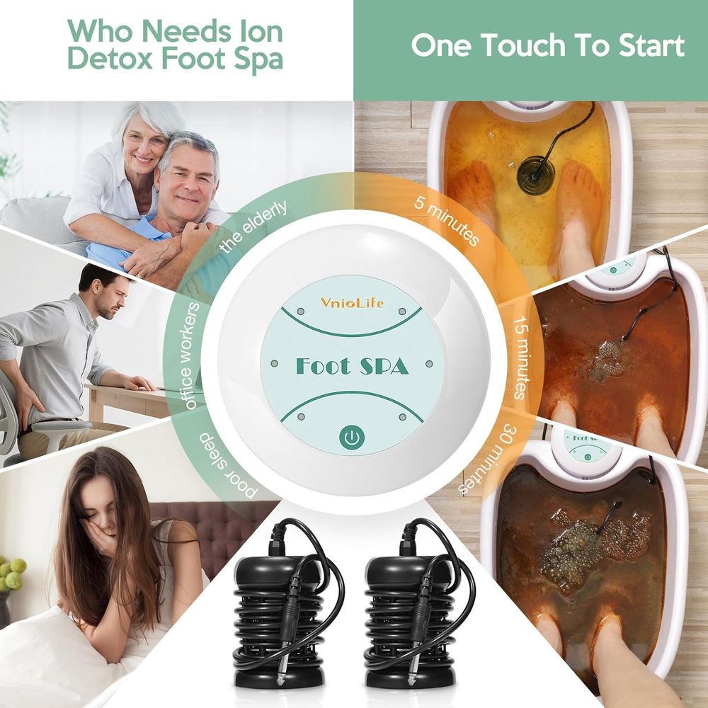 Portable Ionic Foot Spa Detox  - Spa Wellness And Beauty ulasan dan harga