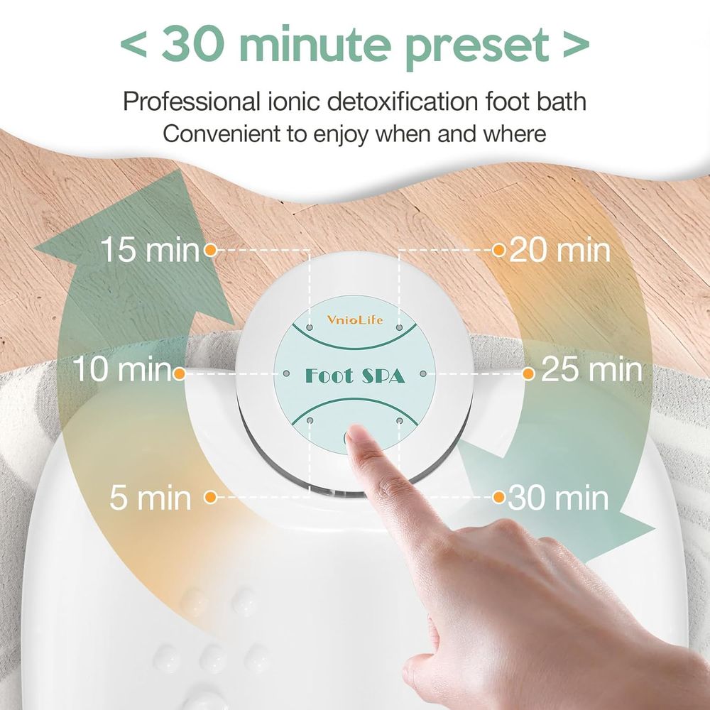 Portable Ionic Foot Spa Detox  - Spa Wellness And Beauty ulasan dan harga