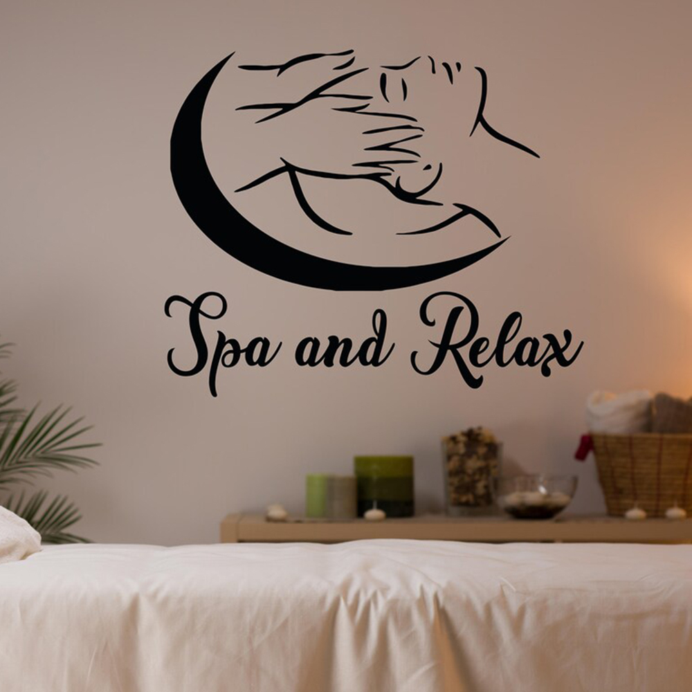 SPA Beauty Salon Wall Decals S - Spa Wellness And Beauty ulasan dan harga