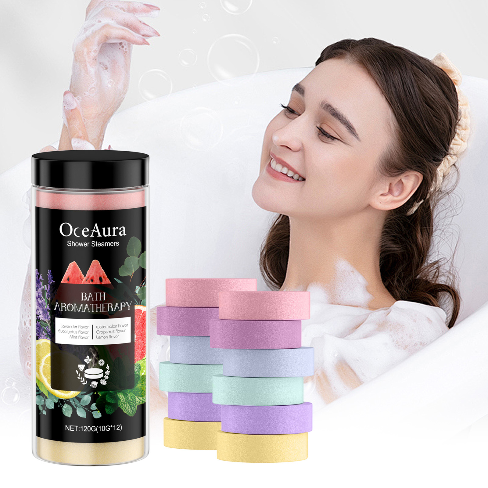 12 Pack Aromatherapy Shower St - Shower Steamer Tablet ulasan dan harga