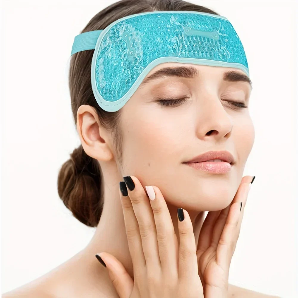 Hot/Cold Gel Bead Migraine Wra - Spa Y Wellness ulasan dan harga