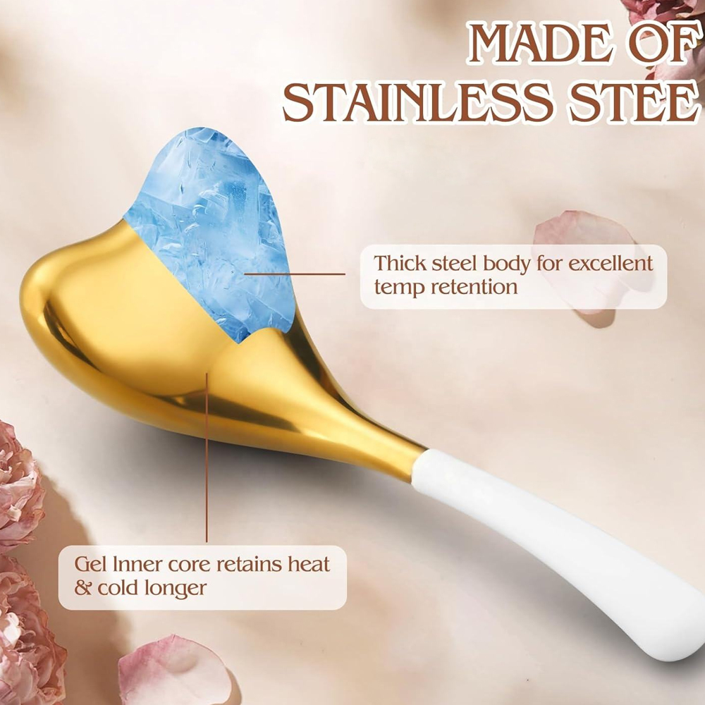 Ice Globes Spoon Massager Faci - Spa Y Wellness ulasan dan harga