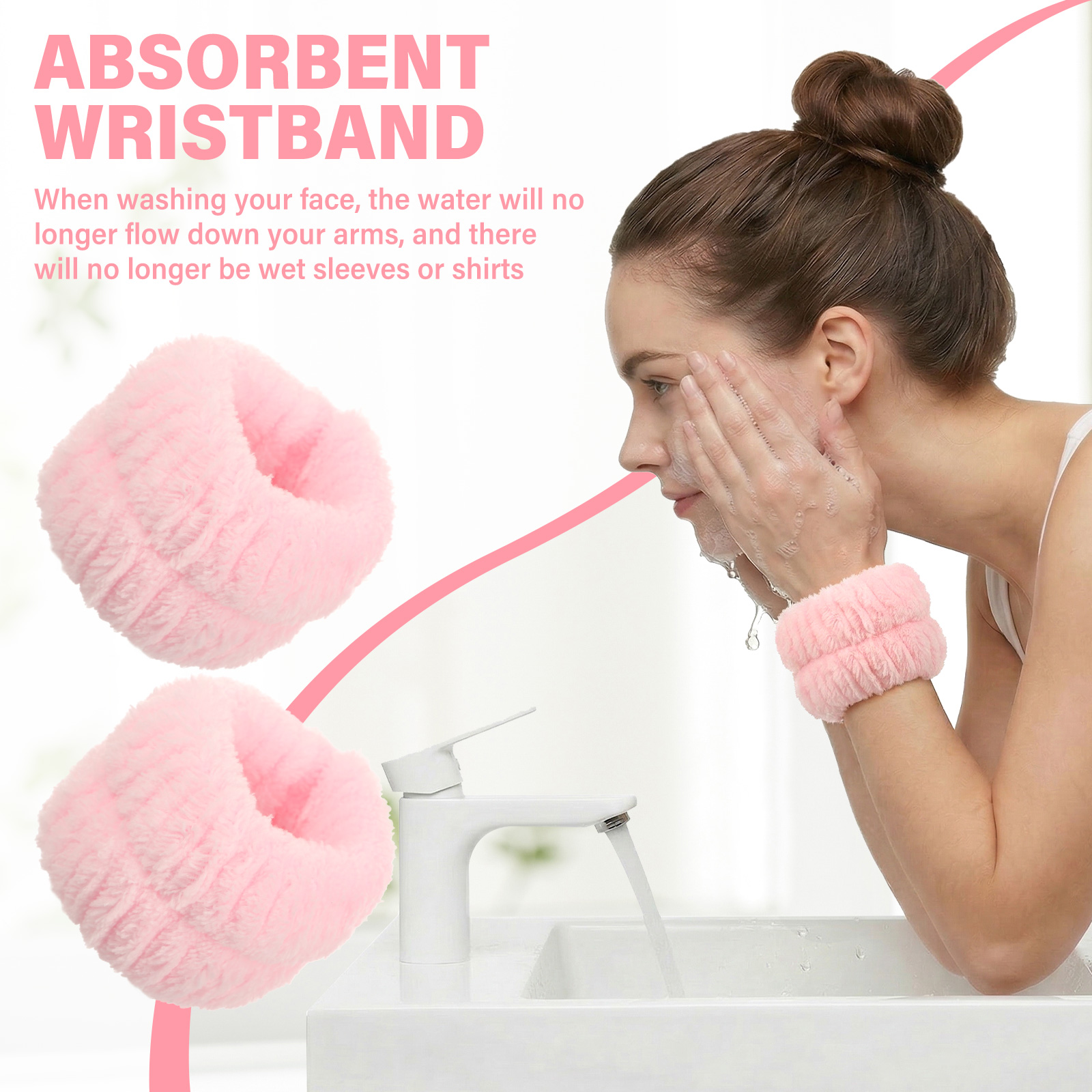 2Pcs Wrist Band Washing Face S - Spa Y Wellness ulasan dan harga