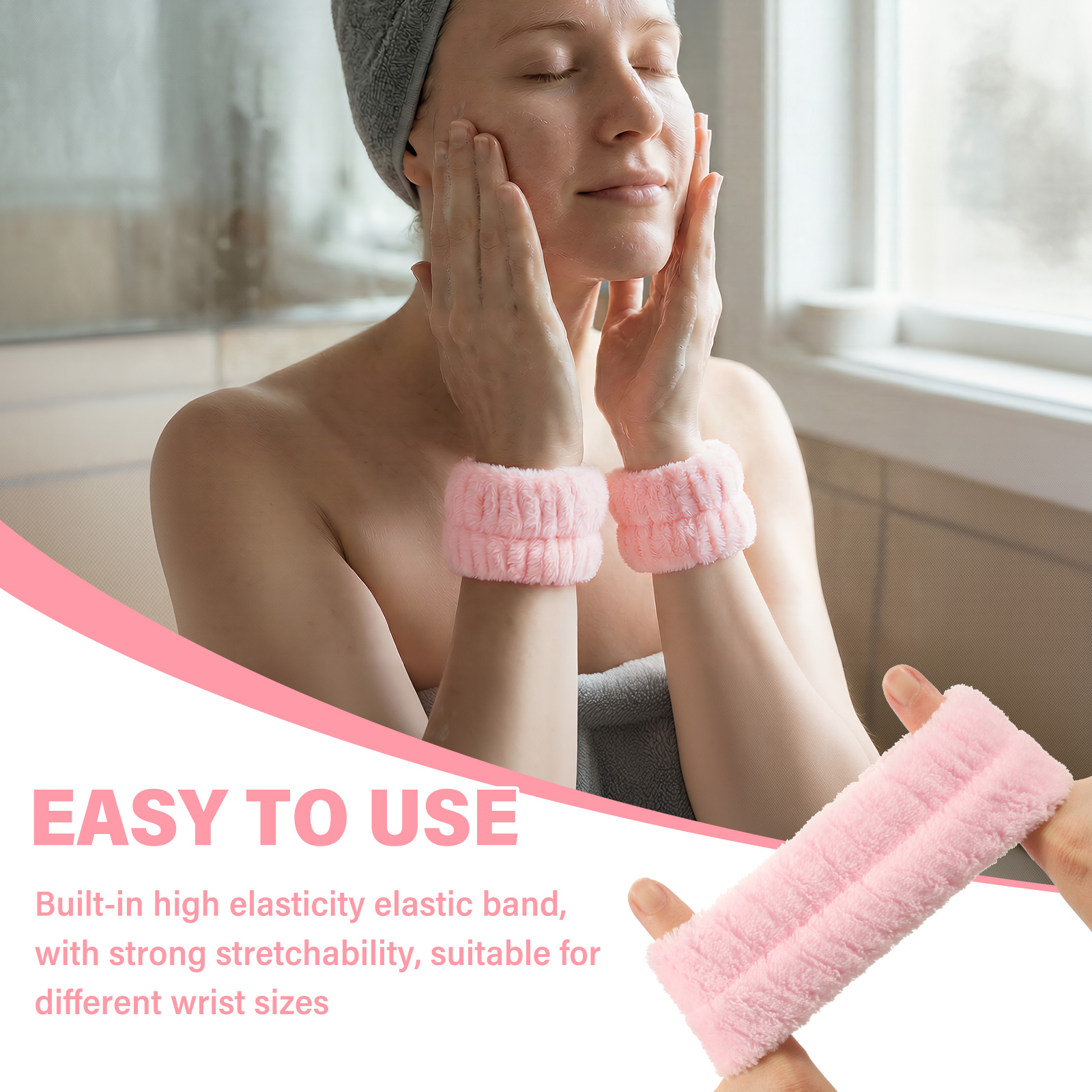 2Pcs Wrist Band Washing Face S - Spa Y Wellness ulasan dan harga