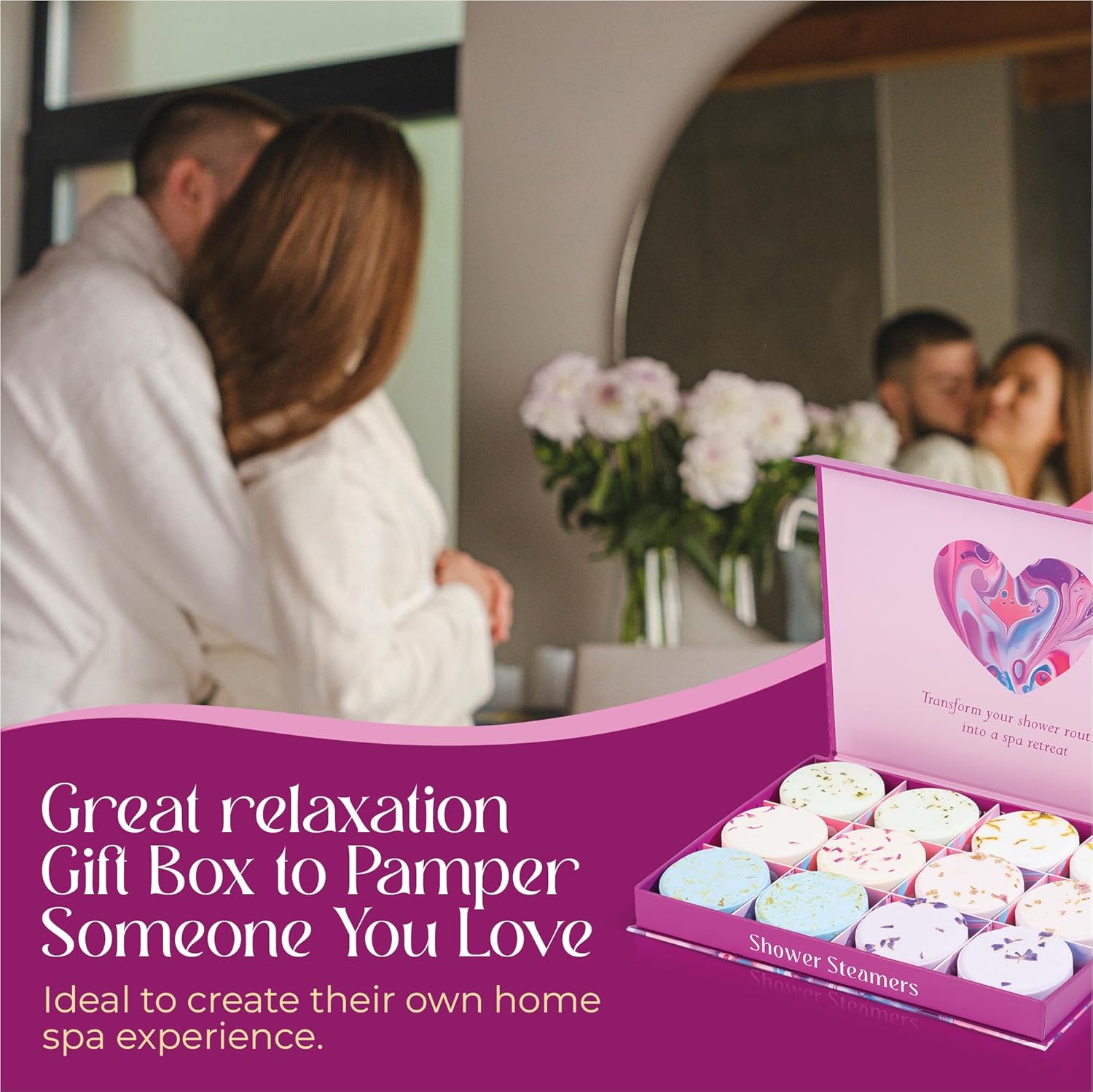 Shower Steamers Gift Set – 12  - Shower Steamer Tablet ulasan dan harga