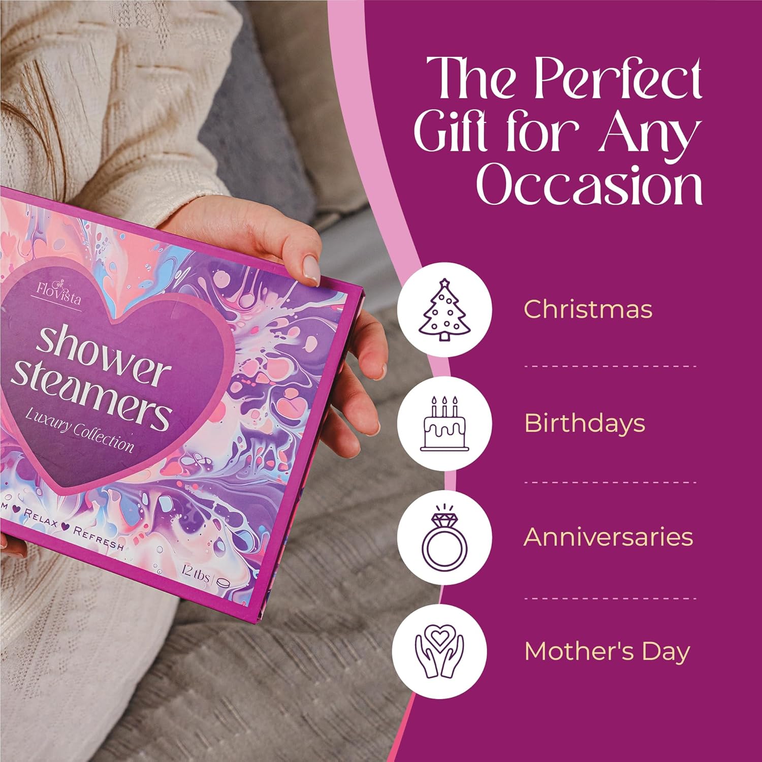 Shower Steamers Gift Set – 12  - Shower Steamer Tablet ulasan dan harga