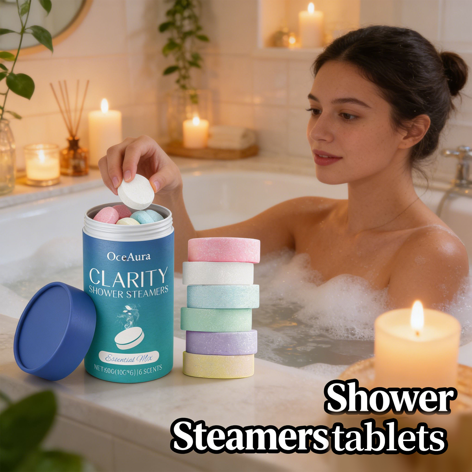 Shower Steamers Tablets Aromat - Shower Steamer Tablet ulasan dan harga