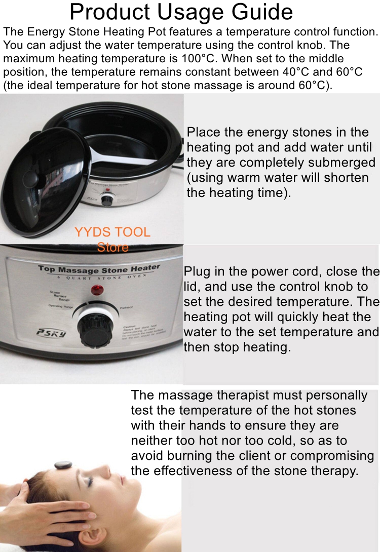 SPA Energy Stone Heater, Welln - Spa Wellness And Beauty ulasan dan harga